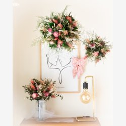 Blomster buket/bold Agnes