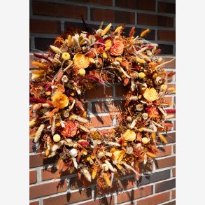 Sensommer kmpe krans 80 cm