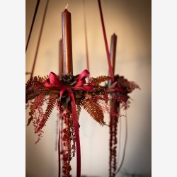 H�ngende adventskrans